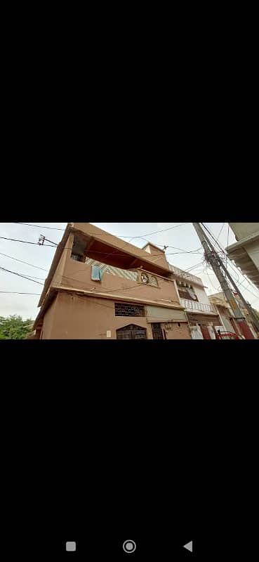 SECTOR 5-B/3 UFF ETNA SASTA G+2 HOUSE,140 SQ YDS, CORNER, NORTH KARACHI 6