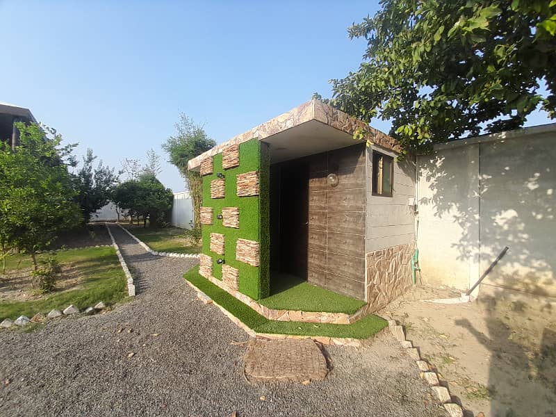 10 kanal farm house available for rent for per day basis. 5