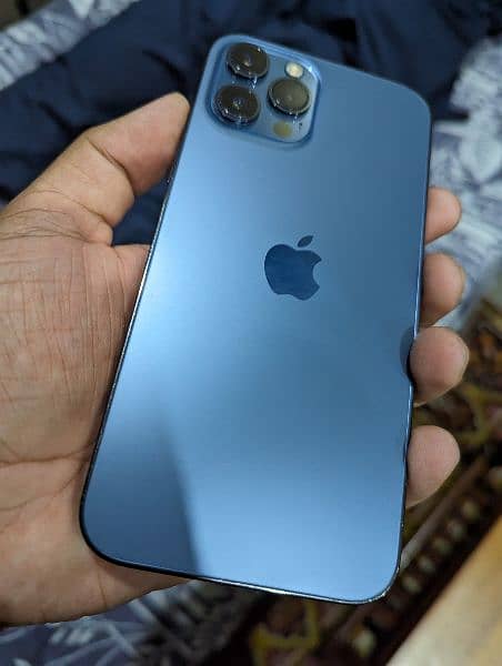 Iphone 12 Pro Max Pacific Blue Color 1