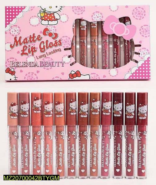 hello kitty matte liquid lip gloss 1