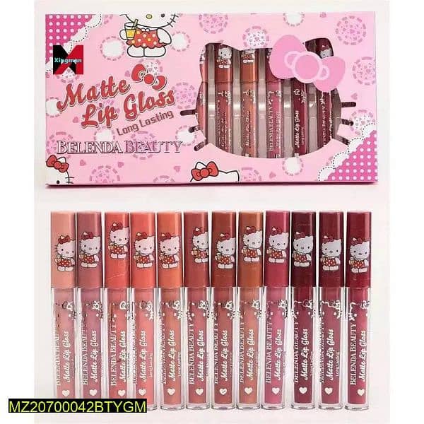 hello kitty matte liquid lip gloss 2