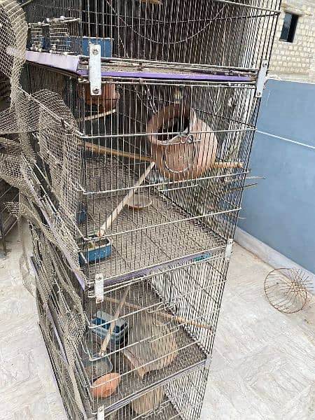 4 Portions Cage For Sale With Equipment 3