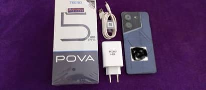 Tecno pova 5pr0 5g 8+8/256 full box