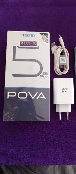 Tecno pova 5pr0 5g 8+8/256 full box 2