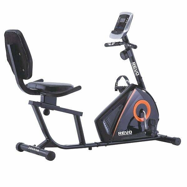 Revo Fitness Imported Recumbent Exercise Cycle 1