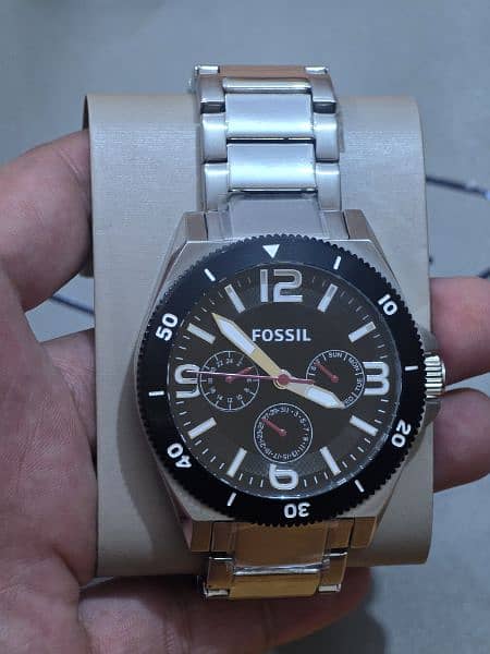 original fossil tripple calender watch 2