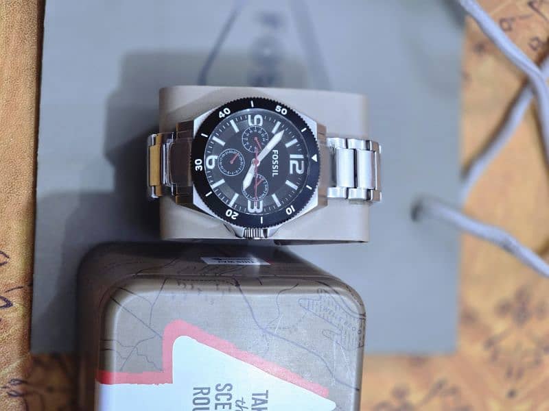 original fossil tripple calender watch 3