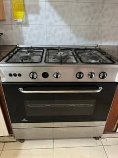 Nasgas stove oven 5 burner