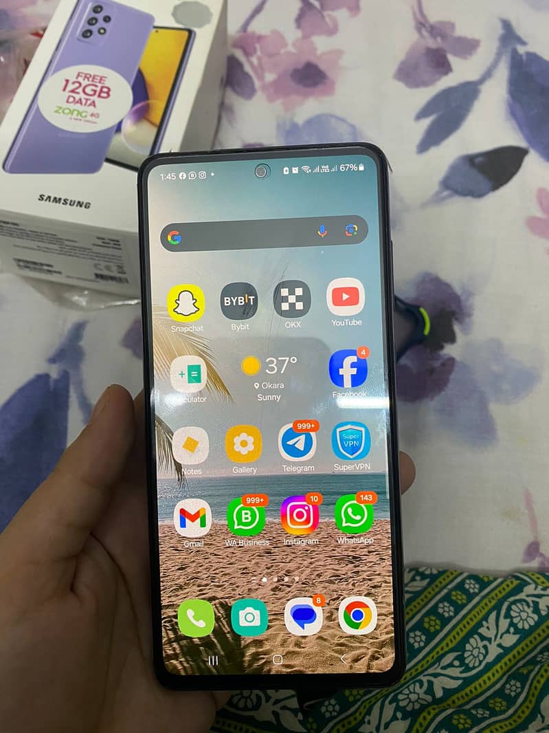 SAMSUNG A72 0