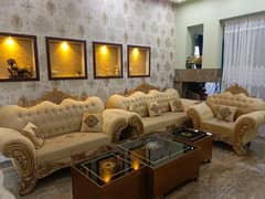 King size sofa set 3 2 1