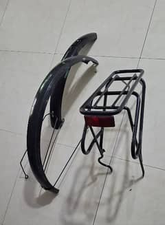 Aluminium Alloy Cycle Luggage Shelf & Mud guard