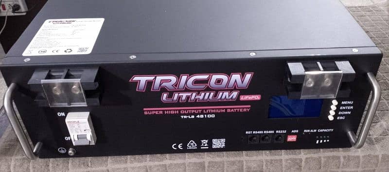 Branded Lithium Batteries Available TRICON 5Ah TO 300Ah 0