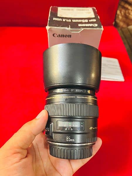 Canon 85mm 1.8 Condition 10/10 No Any Scratch 2