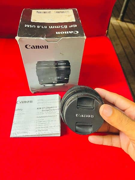 Canon 85mm 1.8 Condition 10/10 No Any Scratch 3