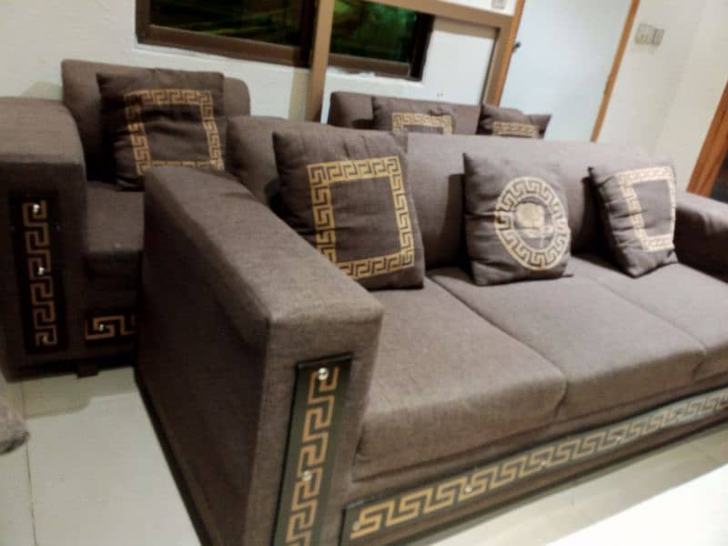 slightly used sofa set 3 2 1 seater call 03124049200 6