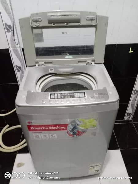 (IMPORTED) LG (TOP LOAD) AUTOMATIC WASHING MACHINE (8KG) 1