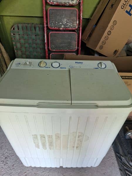 Haier HWM 75-As Twin Tub Washing Machine 0