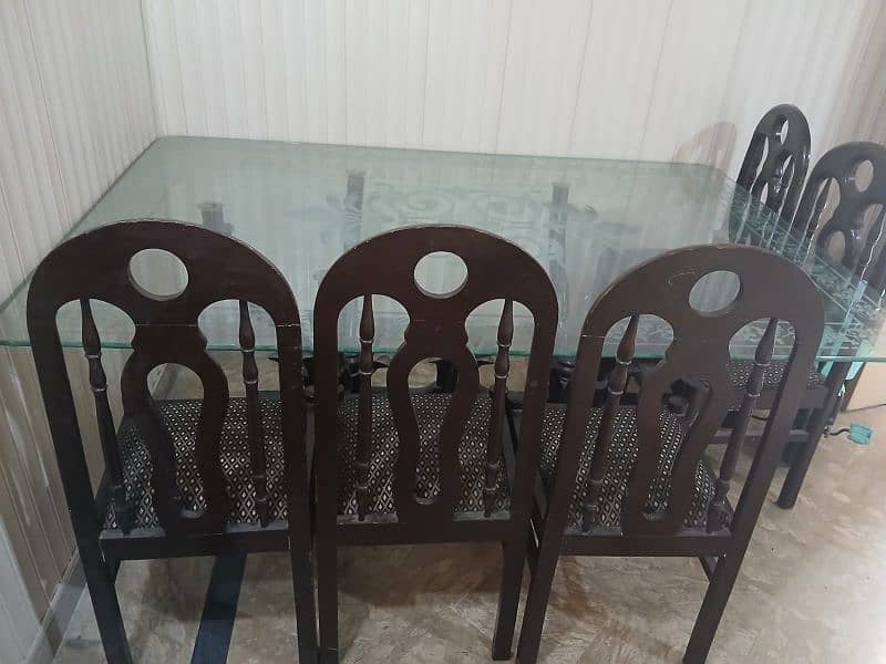 six chair dining table 2