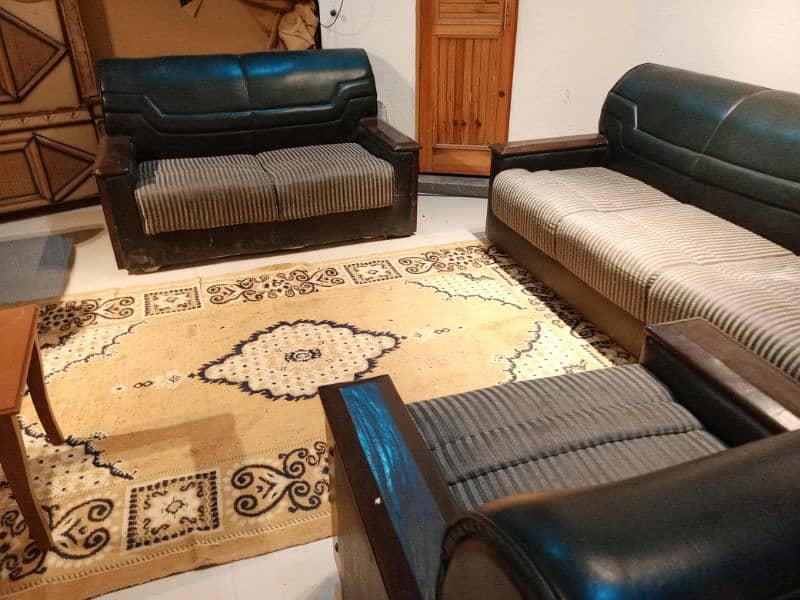 leather sofa set 3 2 1 seater call 03124049200 1