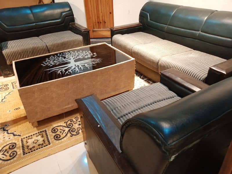 leather sofa set 3 2 1 seater call 03124049200 3