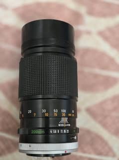 200mm Canon Camera Lense 0