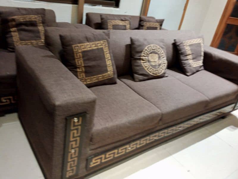 slightly used sofa set 3 2 1 seater call 03124049200 1