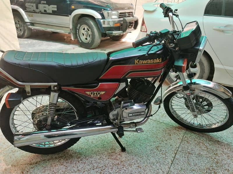 KAWASAKI GTO 125 SIALKOT NUMBER JENUN BOOK 0