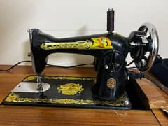 singer sewing machine with motor and table