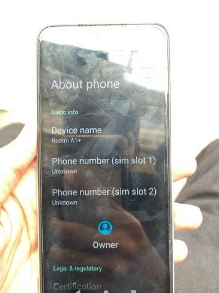 Redmi A1+ urgent sale 7