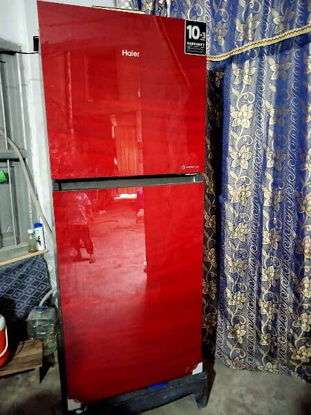 Haier refrigerator new model used 3 months 4