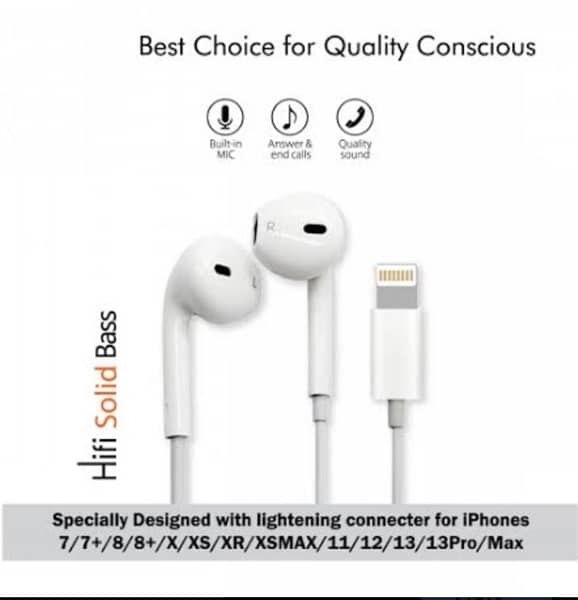 Apple handfree Oder For delivery   excellent performance 0