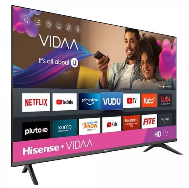 VIDAA 4k HDR 60" smart TV 1