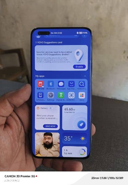 Honor magic 5 pro 16+7gb 512gb 5G 1