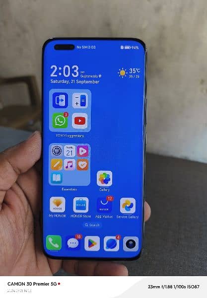 Honor magic 5 pro 16+7gb 512gb 5G 2