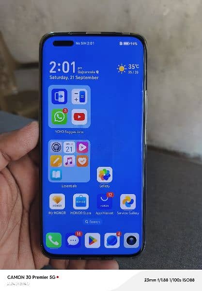 Honor magic 5 pro 16+7gb 512gb 5G 12