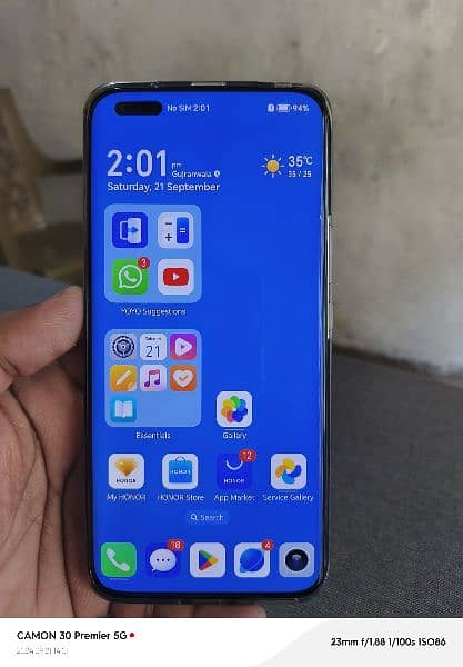 Honor magic 5 pro 16+7gb 512gb 5G 13