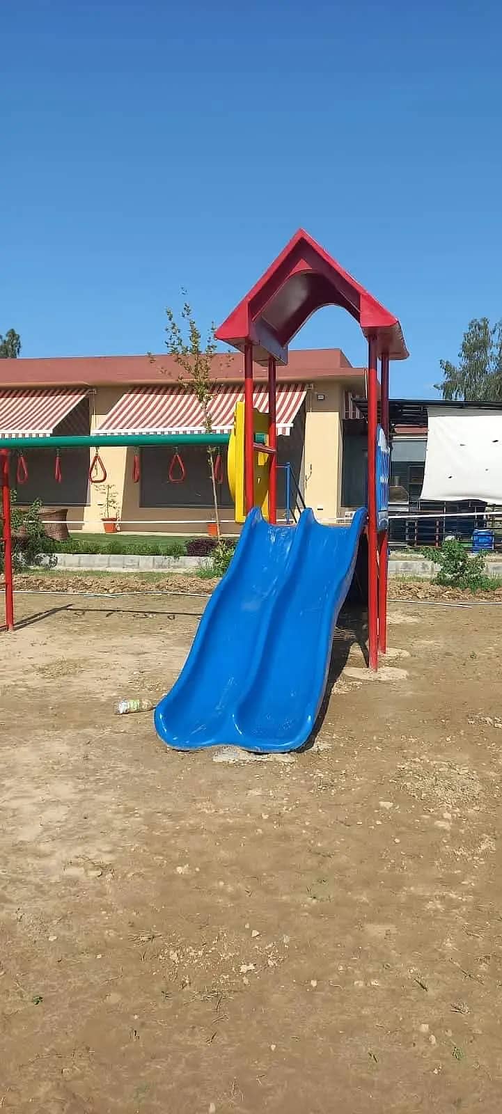 Kids Tree House|Swings|Slide|Seesaw|Marygoround|Bench Park Setup 7