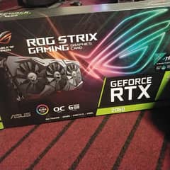 Nvidia RTX Asus Strix Graphic Card 6Gb