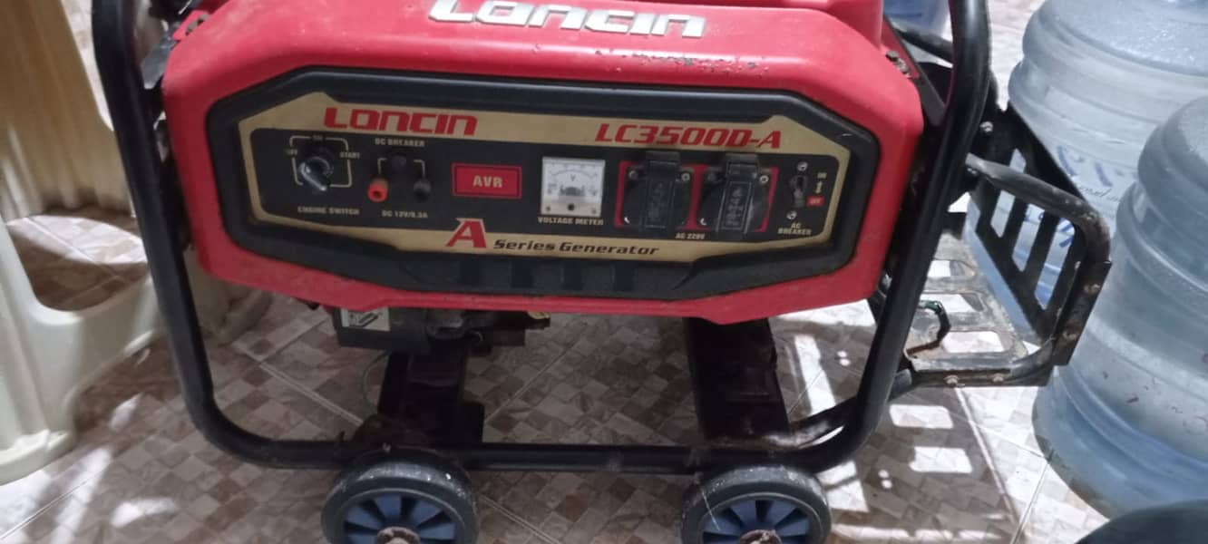 Loncin LC3500DA 2.5 KW Petrol & Gas Generator 0