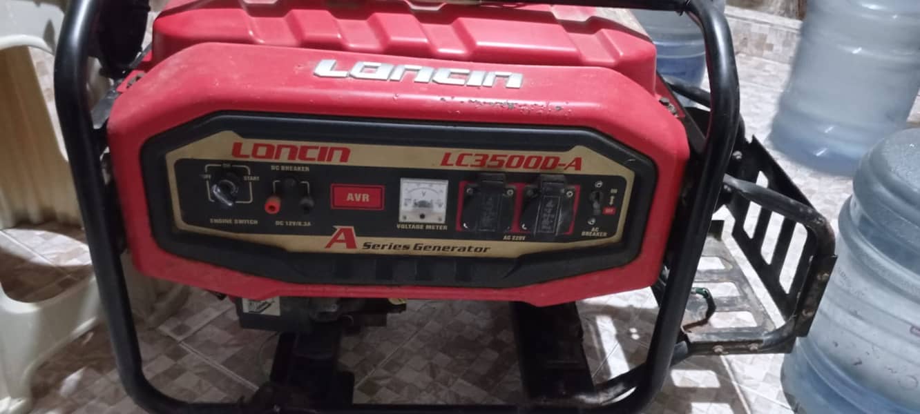 Loncin LC3500DA 2.5 KW Petrol & Gas Generator 1