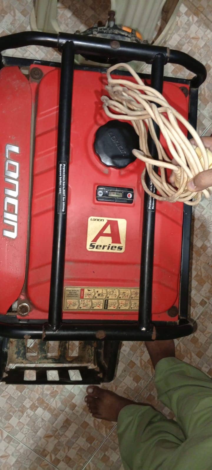 Loncin LC3500DA 2.5 KW Petrol & Gas Generator 4