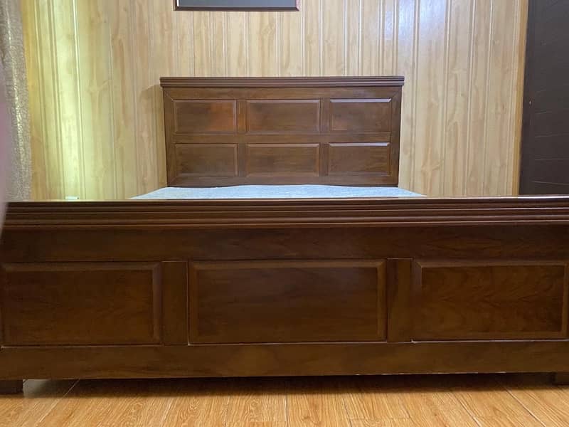 Double king size bed 1