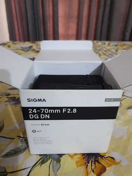 Sigma 24-70mm f2.8 DGDN for Sony 0