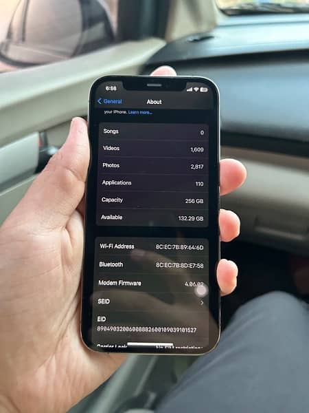 iphone 12 pro 256 GB sim working 6