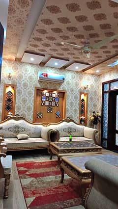 Ten Marla Furnished House in Bahria Town Lahore