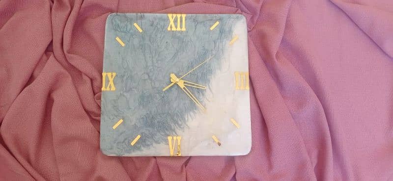 Resin clock 2