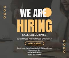 Sales Executive Urgent Hiring  Jobs in Islamabad male and female jobs 0