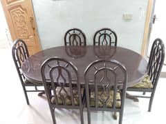 6 seater dinning table