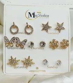 7pc earring set 0