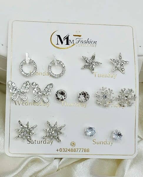 7pc earring set 1